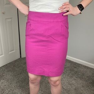 J. Crew Pencil Skirt with Pockets